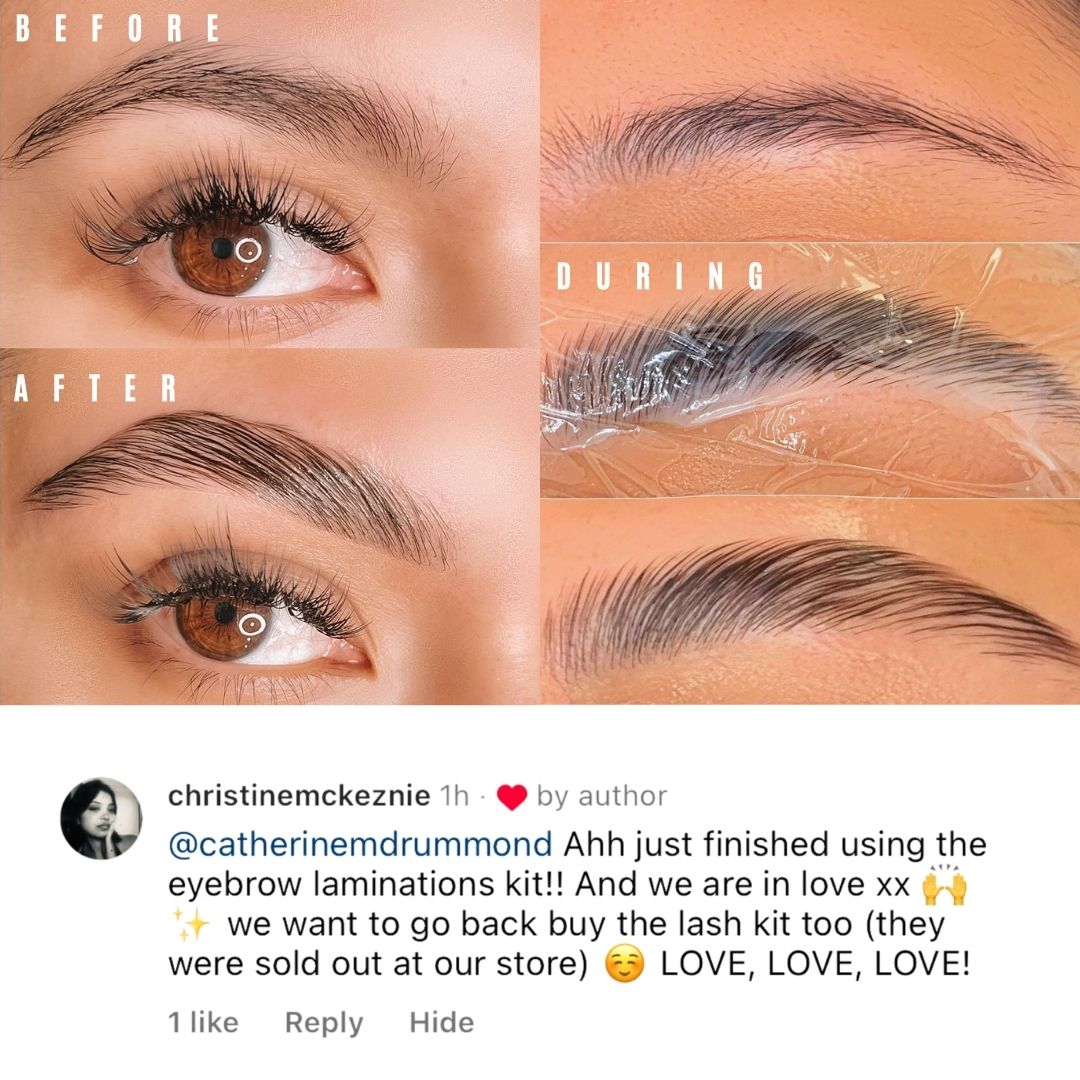 The DELUXE Brow Lamination Kit™ ✨ NEW & Improved Formula ✨